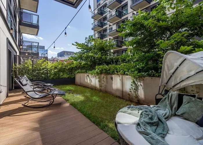 Appartement Golden - Luxury 2-bedroom, Mennica Residence&144 Varsovie