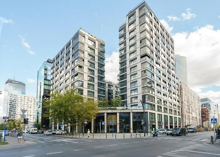 Golden - Luxury 2-bedroom, Mennica Residence&144 Warszawa